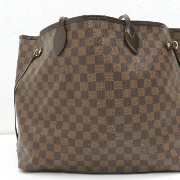 Louis Vuitton Damier Ebene Neverfull GM Tote *READ* - Picture 2 of 16